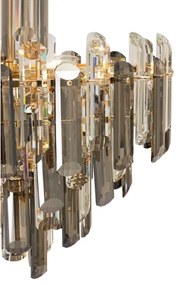 Maytoni DIA200PL-06G - Luster na reťazi FLARE 6xE14/40W/230V