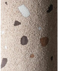 Svetlohnedý detský sedací vak z textílie buklé/ženilkový Terrazzo Chair – Wigiwama