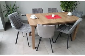 Rozkladací jedálenský stôl LIAM dub