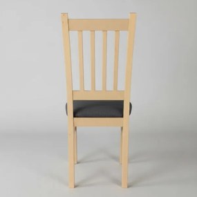 Jedálenská stolička SIMON dub/tmavošedá