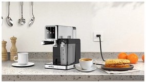 MEGAKOMBO Kuchyňský robot BestBerg BBR-2000BK + 15dílná sada nádobí BBN-1015A + Nízkosacharidový rýžovar BBRC-100 + Pákový espresso kávovar s napěňovačem BBCF-2032