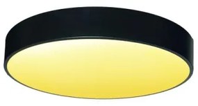 LED Stmievateľné stropné svietidlo LED/50W/230V 3000-6500K čierna +dálkové ovládanie