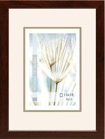 Fotorámik Giulia 13x18 cm, hnedý%