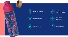 Plastová fľaša Ice Birds 720 ml