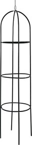 Záhradný obelisk pre kvety BestBerg BBFA-1010 / 190 × 40 cm / zelená