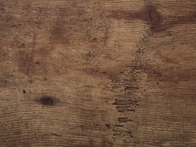 Odkladací stolík svetlé drevo s čiernou TROY Beliani