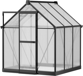 Skleník 210 x 183 x 193 cm, zosilnená konštrukcia, polykarbonát 6 mm
