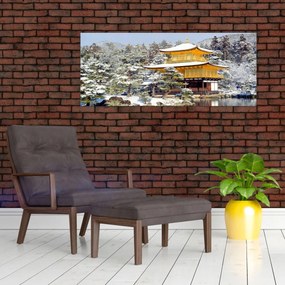 Obraz - Kinkakudži, Japonsko (120x50 cm)