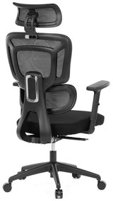 Kancelárska ergonomická stolička MARIA — látka, čierna