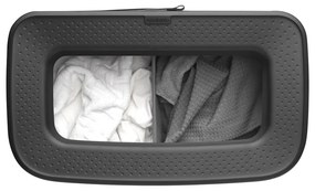 Matne čierny kovový kôš na bielizeň 90 l Bo Hi – Brabantia