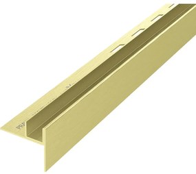Mexen Line-B lišta na sklo 180 cm pravá, zlatá matná, 185504180R