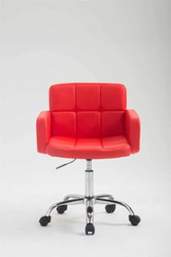 Pracovná stolička L.A. - Červená