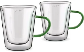 Lamart LT9118 2-dielna súprava pohárov na čajVaso, 300 ml, zelená
