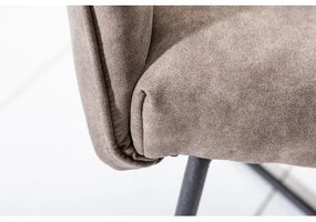 Stolička 42475 Loft Mikrofaser Taupe  - Komfort-nábytok