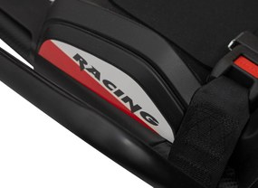 Ramiz Motokára na batérie Fast 3 Drift pre deti Červená + funkcia Drift + motory 2x150W + rádio LED + pásy