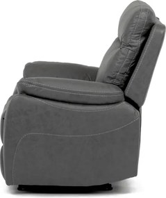 Polohovacie kreslo sivé, elektrické TV-4094 GREY3