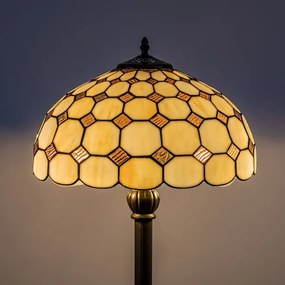 Brilagi - Tiffany vitrážová stojacia lampa DORAN 2xE27/60W/230V