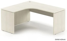 Drevona, PC stôl, REA PLAY RP-SRD-1600, ĽAVÝ, navarra