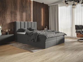 Čalúnená posteľ boxspring 160x200 S úložným priestorom