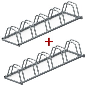 Stojan na bicykle, 1+1 ZDARMA, 5 státí, na kotvenie
