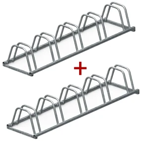 Stojan na bicykle, 1+1 ZDARMA, 5 státí, na kotvenie