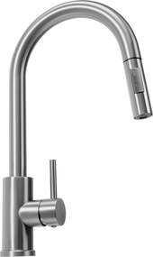 Rea Fresh, drezová batéria s výsuvnou výlevkou, brúsená oceľ, REA-B9146