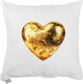 Dekoratívny vankúš Golden Heart 40x40 cm EMI