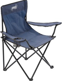 Garden Line SKLADACIA TURISTICKÁ/RYBÁRSKA STOLIČKA, MODRÁ, 50x50x80 cm *7150
