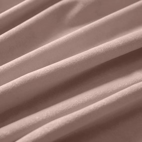 Biante Veľký zamatový oválny obrus Velvet Premium SVP-043 Púdrovo ružový 160x200 cm