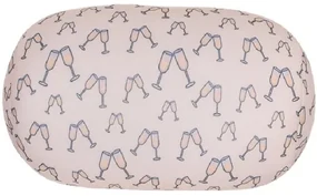Relaxačný krčný vankúš valec Víno, 30 x 15 cm