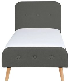 Detská posteľ 90 cm ROME (s roštom) (sivá). Akcia -32%. Vlastná spoľahlivá doprava až k Vám domov. 1007463