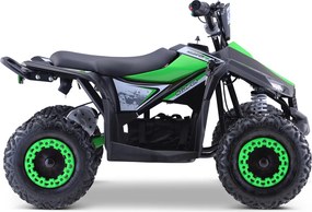 Ramiz Štvorkolka HIPERFECT na batérie zelená 35 km/h + 1000W motor + Nafukovacie kolesá + Nastavenie sedadla