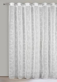 ZÁCLONA NA KRÚŽKOCH ANIRA 350X250 CM BIELA