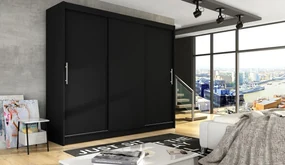 Skriňa Dasto II, Farby: biela, Osvetlenie: osvetlenie LED RGB - farebné
