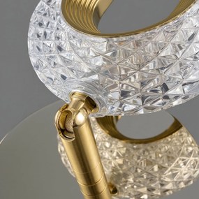 Toolight Toolight, LED nástenné svietidlo 7W, 500lm, 4000K, G171-W, zlatá lesklá, OSW-07815