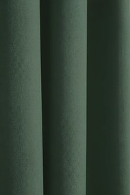 Záves na krúžkoch VIVA fľašovo zelený 140x250 cm
