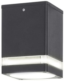 Rabalux Vonkajšie stropné prisadené svietidlo Zombor 1x35W | GU10 | IP54 - antracit 7818