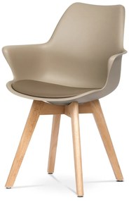 Jedálenská stolička CT-771 CAP, hnedá