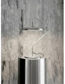 Nordlux - LED stolná lampa ARTIST LED/15W/230V nerezová