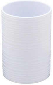 Biely plastový téglik na zubné kefky Lyon – Allstar