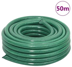 Záhradná hadica so sadou armatúr, zelená 0,75" 50 m, PVC