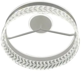 LED Stmievateľný prisadený luster LED/75W/230V 3000-6500K biela + diaľkové ovládanie