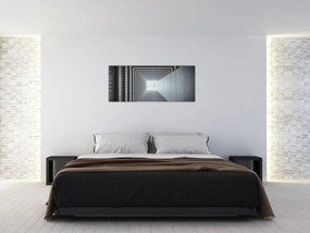 Obraz - Pohľad zvnútra budovy (120x50 cm)