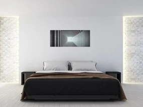 Obraz - Pohľad zvnútra budovy (120x50 cm)