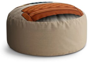 Sablio Taburet Circle Seriál Priatelia CENTRAL PERK Gauč: 40x50 cm