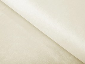 Biante Veľký zamatový okrúhly obrus Velvet Premium SVP-003 Smotanový Ø 270 cm