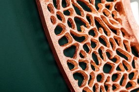 Nástenné zrkadlo Lance L 112 cm medené
