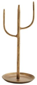 MADAM STOLTZ Kovový stojan na šperky Gold 24 cm