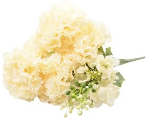 Kytica klinčekov 48cm krémová A2130224