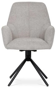 Autronic BONTEC Jedálenská stolička, béžová, látka, HC-522 CRM2 Farba: Šedá